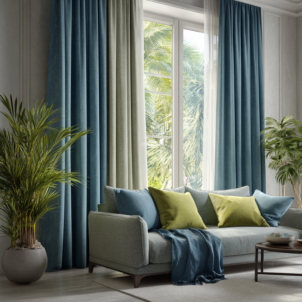 Detal zasłon na wymiar